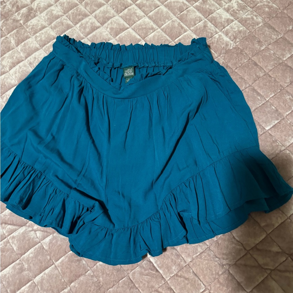 Never worn! Wild Fable Women's Blue Shorts, Medium